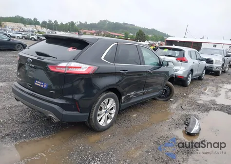 2021 Ford Edge Titanium из США, поврежденный, VIN 2FMPK4K91MBA10290
